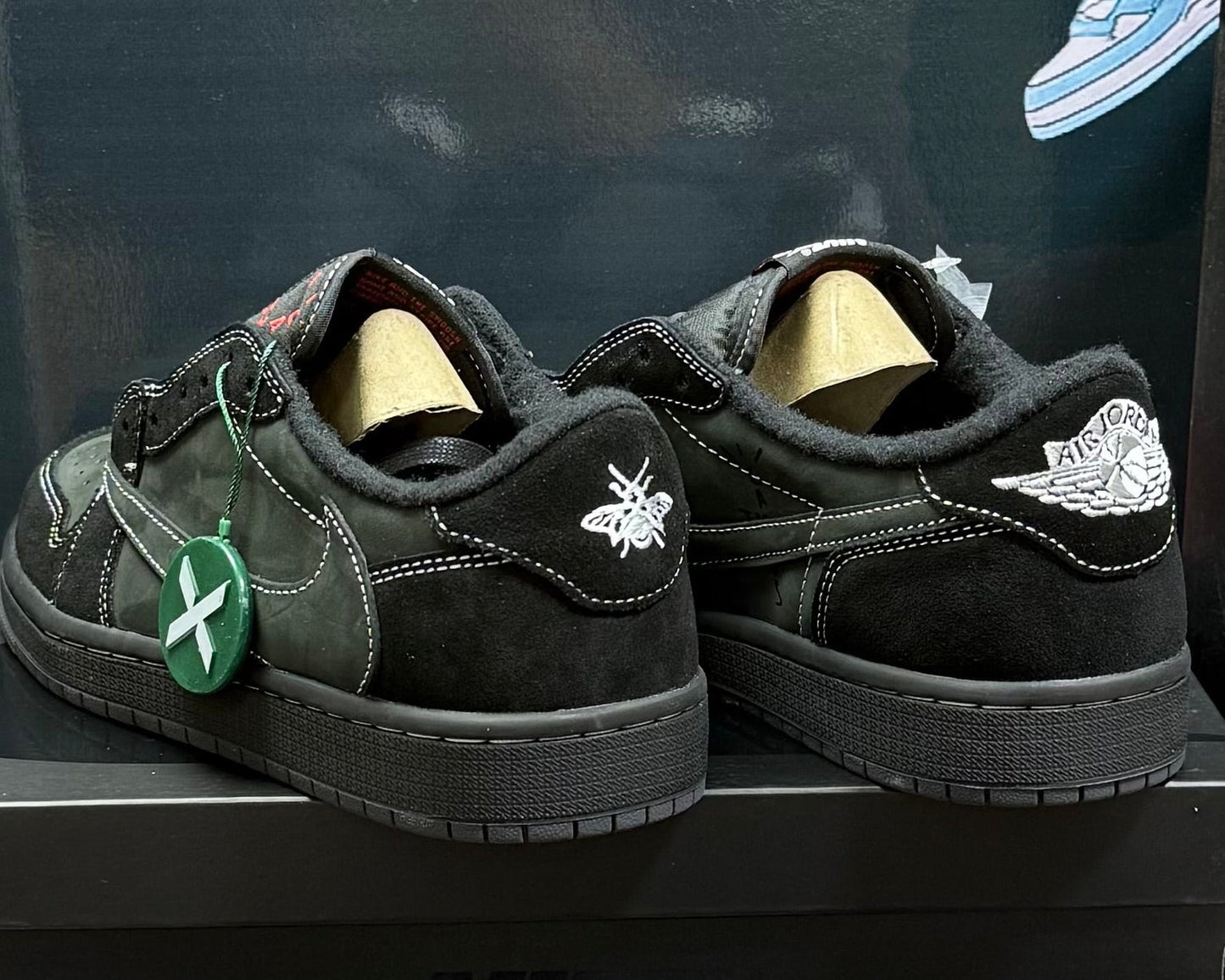 Air Jordan 1 Travis Scott Black Phantom