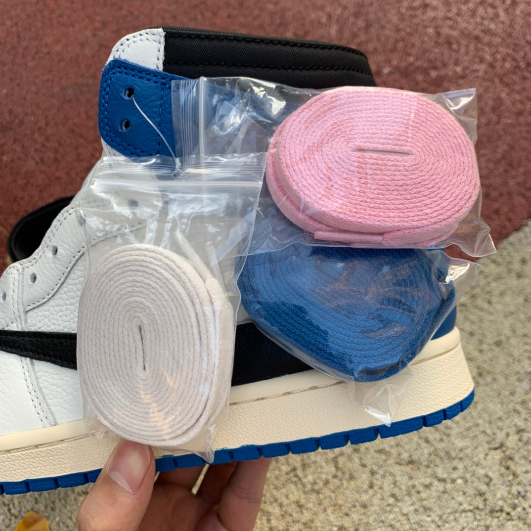 Air Jordan 1 Travis Scott Fragment Military Blue
