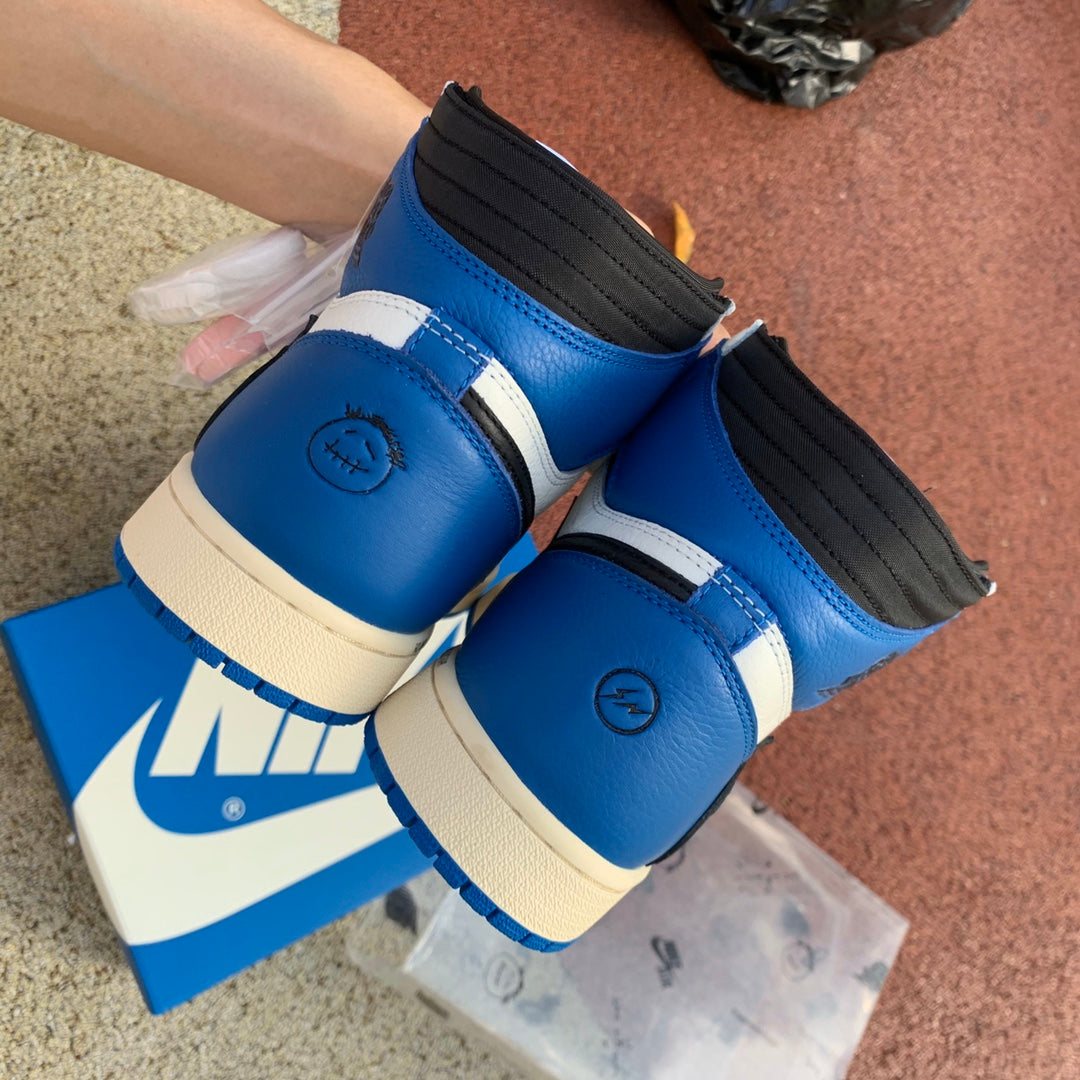 Air Jordan 1 Travis Scott Fragment Military Blue