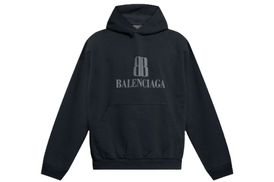 Balenciaga Nano BB logo-embroidered hoodie